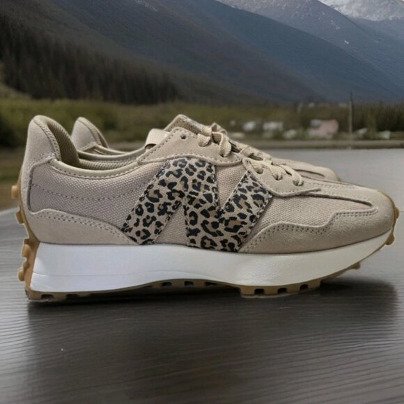 New Balance Shoes - Women's New Balance 327 - Incense/Leopard